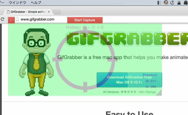 GifGrabber 撮影